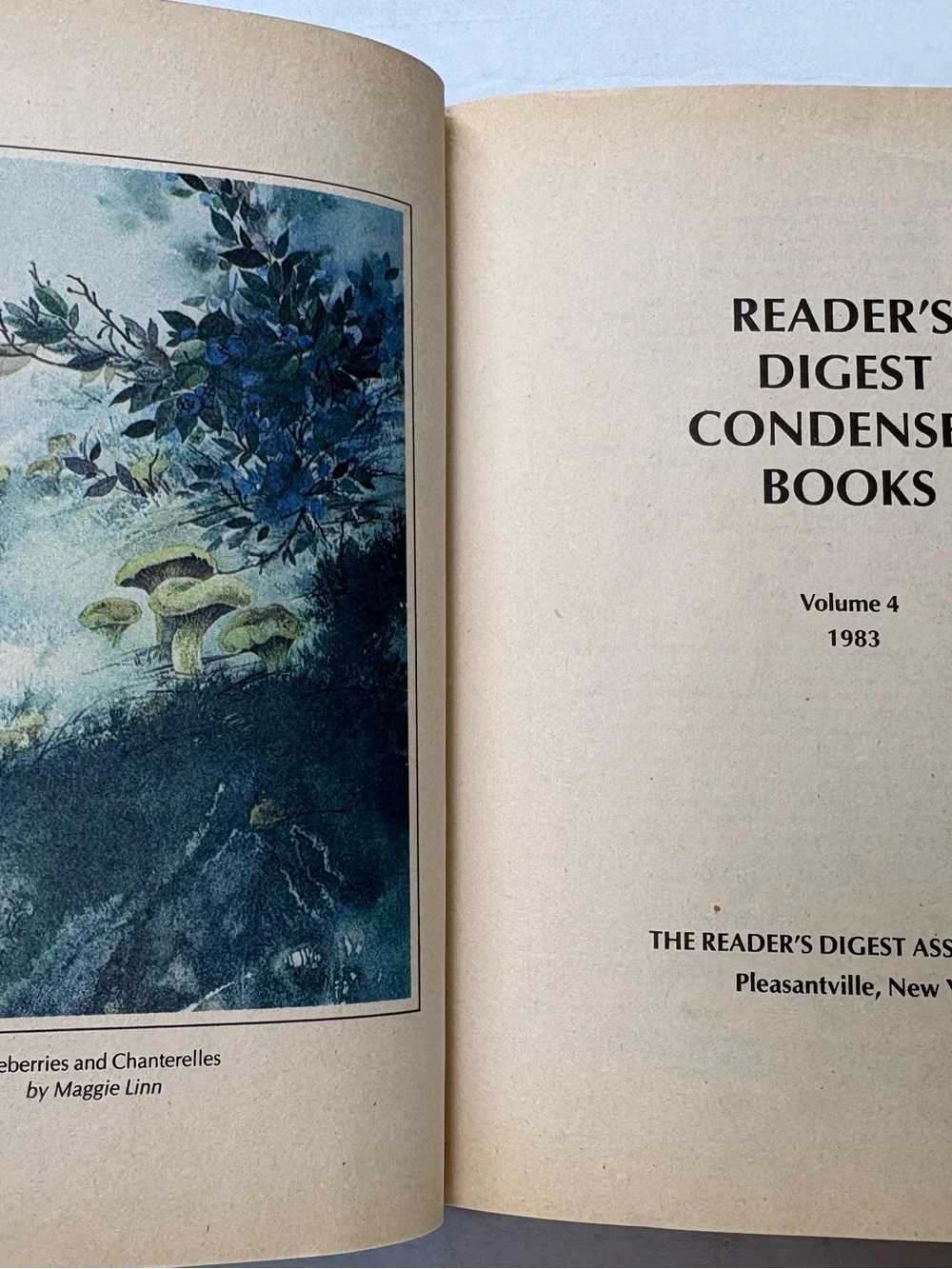 READER'S DIGEST CONDENSED BOOK Volume 4 1983 1st Edition